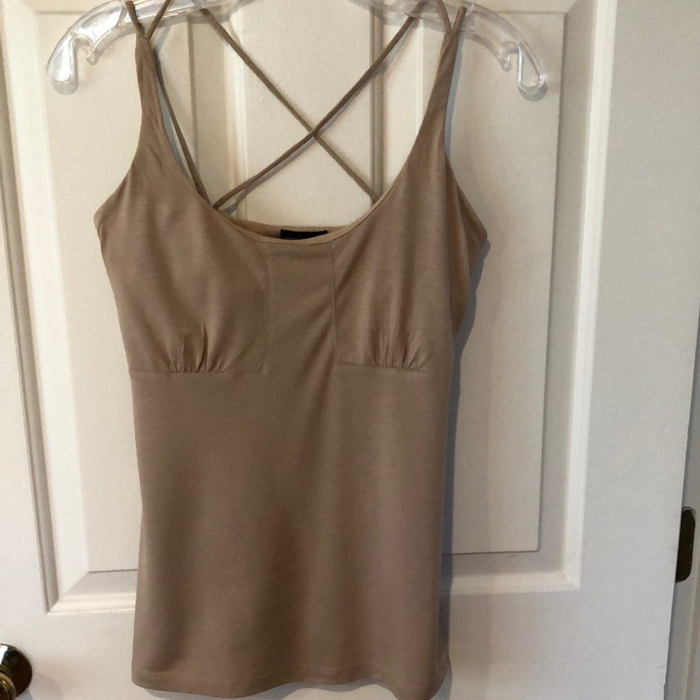 Moda International Ladies cross strap top